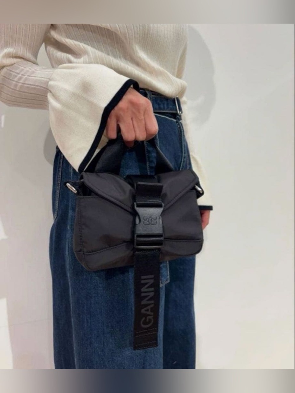 Colorblock Recycled Tech Mini Bag - Picture 11 of 11